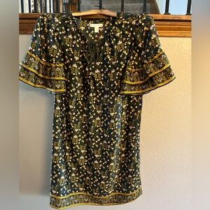 Chelsea & Violet Dark Floral dress